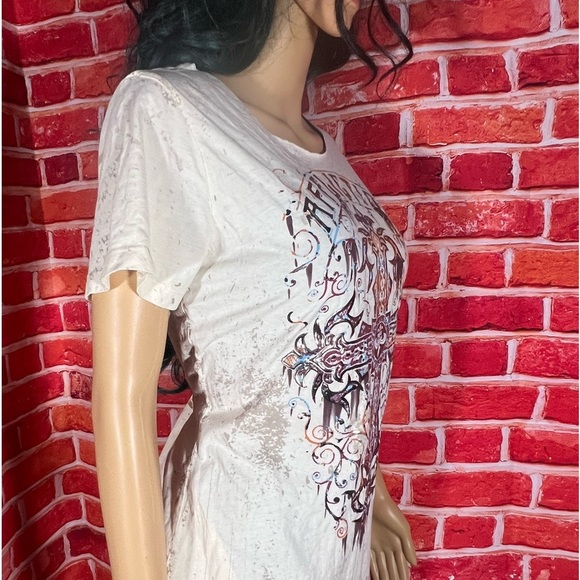 Affliction Women’s T-Shirt - Picture 6 of 7